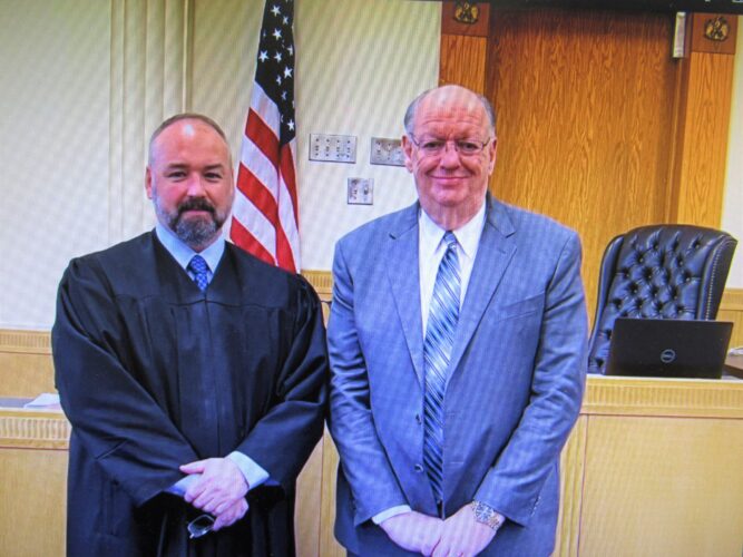 Marshall County Circuit Clerk, Chief Deputy Clerk Sworn Into Office